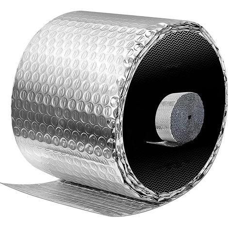 Reflektierende Aluminiumfolien-isolierrolle, Rohrisolierung Und Wasserdichte Membran, Spezielle Wärmedämmung Und Feuchtigkeitsbeständige Membran Für Gewächshäuser.