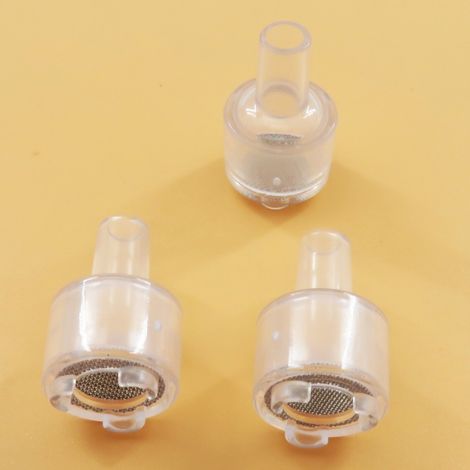 Miniaturfilter, Wasserzulauf-/saug-/zulaufrohr, Filterkopf, Sieb, Gefräster Kopf, Versenktes Wasserzulaufrohr, Filterbirne.