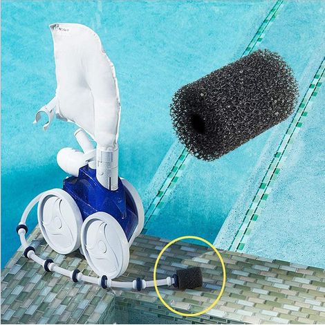 Ersatzschwamm Für Polaris 9-100-3105 Poolreiniger – 1 Reiniger + 6 Ersatz-wattebällchen Zur Reinigung Von Düsen/pinzetten
