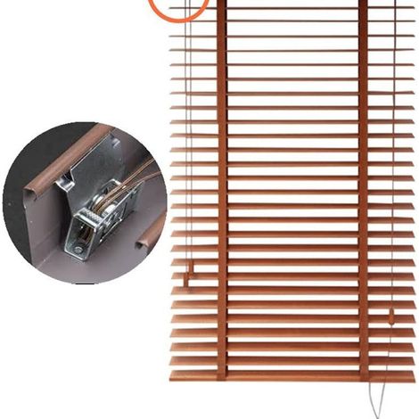 Rutschfestes Verriegelungssystem Für Holzjalousien (2er-set) – Wesentlicher Bestandteil Eines Leisen Und Leichtgängigen Hebesystems