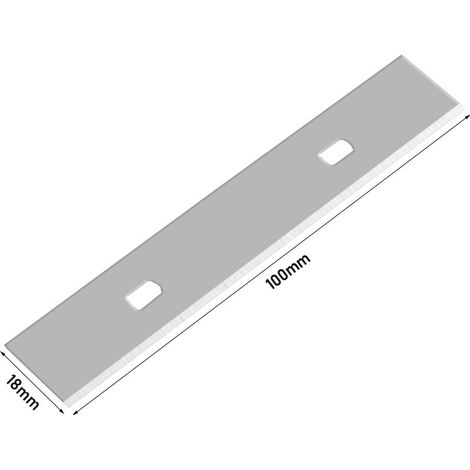 Schaberklingen Für Die Fensterreinigung, Reinigungsschaber, Klingen Zur Klebstoffentfernung, Bodenschaberklingen, Packung Mit 10 Klingen
