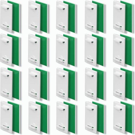 Set Mit 20 Zubehörteilen Für Plissees/rollos, Ohne Bohren, Halterungen Und Haken Für Einfache Montage Und Befestigung.