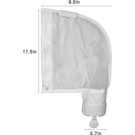 Filterbeutel Für Polaris 280/480 Poolreinigungsroboter - 2er-pack/paar, Filtern Effektiv Blätter Und Schmutz Und Verbessern So Die Reinigungsleistung.