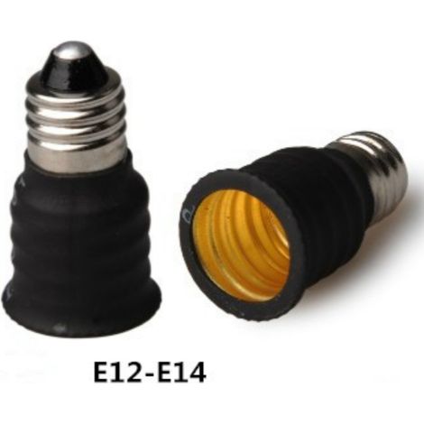 Steckdosenadapter Von E12- Auf E14-fassungen Mit Kleinem Schraubsockel, Direktverkauf.