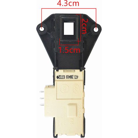 Türverriegelungsschalter Kompatibel Mit Midea Zv-446 L10 Mg80-1232e(s)tg60-q1060 Trommelwaschmaschinen