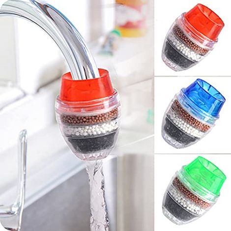 Wasserrohrfilter, Wasserreiniger, Filterdüse, Küchenduschkopf, Mehrschichtiger Aktivkohle-wasserfilter