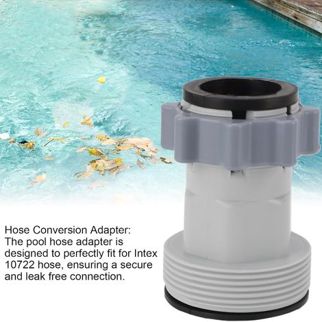 Intex 10722 Poolschlauchadapter – 1,5" Auf 1,25" – Für Poolventil (1 Stück)