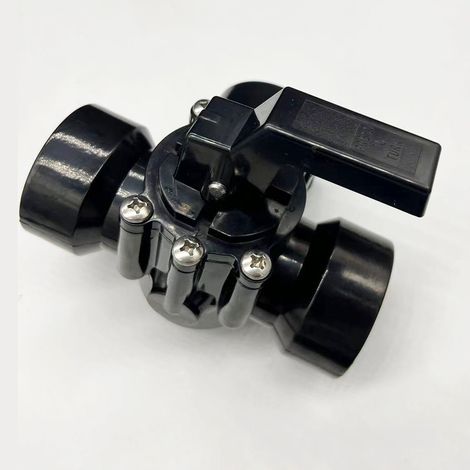 Universelles 1,5"-3-wege-ventil – Für Sandpumpen- Und Spa-anschluss (modell 4517) – Auslaufsicheres Ventil