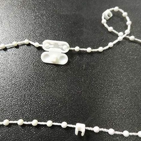 Zubehör Für Rollos: 89-perlen-kette, 20 M Kette, Set Mit 5 Perlenschlaufen