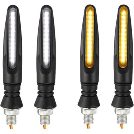 Zwei Farbvarianten: Schwarz + Lauflicht Weiß + Lauflicht Gelb. Materialien: Acryl + Abs. Beleuchtung Für Elektrofahrzeuge.