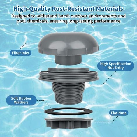 Intex P6h1317 Ersatzfilterkartusche – Kompatibel Mit Intex Und Bestway Coleman P6h13 Poolfiltersystemen