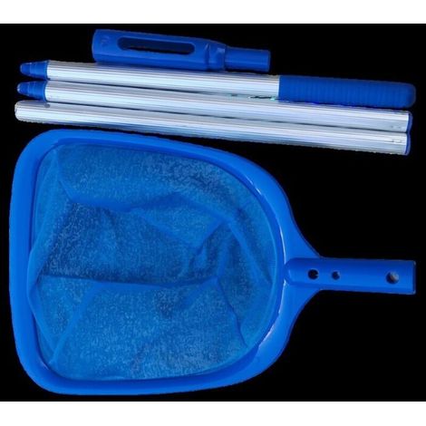 Schwimmbadreinigungsset Mit Einziehbarem Laubnetz, Schwimmbadreinigungswerkzeugset B0312.