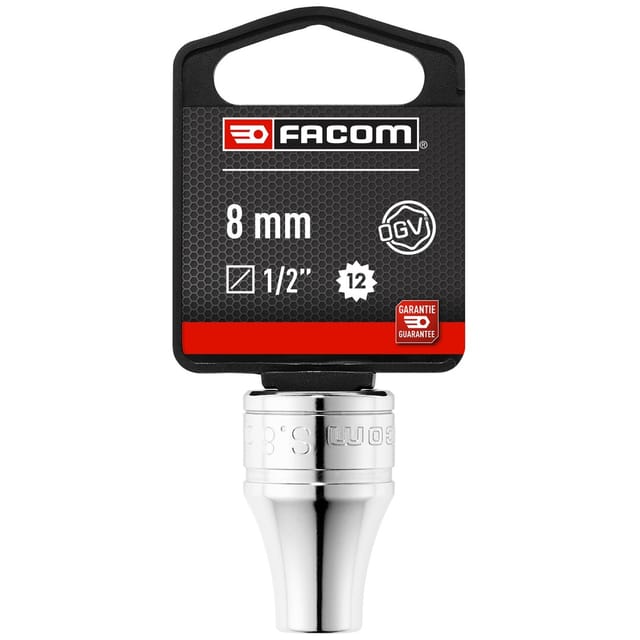 FACOM Steckschlüssel 1/2 12-Kant 8 mm, SB
