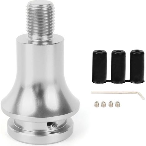 Adapter Für Schalthebel Mit 12x1,25-gewinde Am Schalthebelkopf – Silber