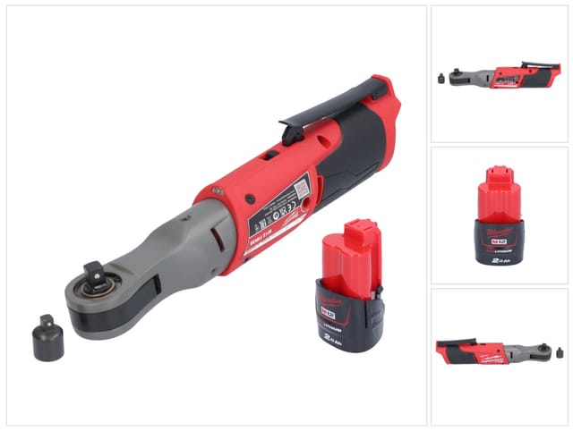 Milwaukee M12 FIR38-201 Akku Ratsche 12 V 75 Nm 3/8" 1/4" + 1x Akku 2,0 Ah - ohne Ladegerät
