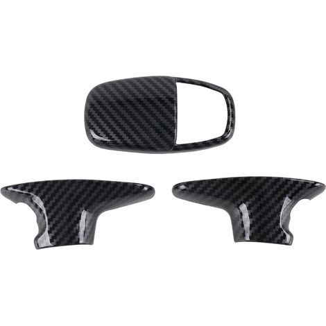 Interieur-zieraufkleber Für Den Schaltknauf, Kompatibel Mit Dodge Challenger Und Durango (2015–2023) – Vollcarbon-abdeckung