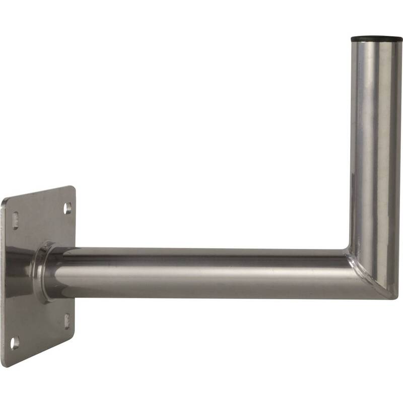 [neuwertig] B-ware Smart Sat-wandhalterung Wandabstand 35cm Aluminiumlegierung Silber Ø85cm Stabil