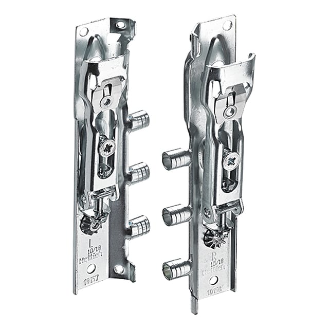 Hettich - Schrank-Aufhänger, Mont. hinter der Rückwand, sah 216 ahs, 9277718, sta verzinkt