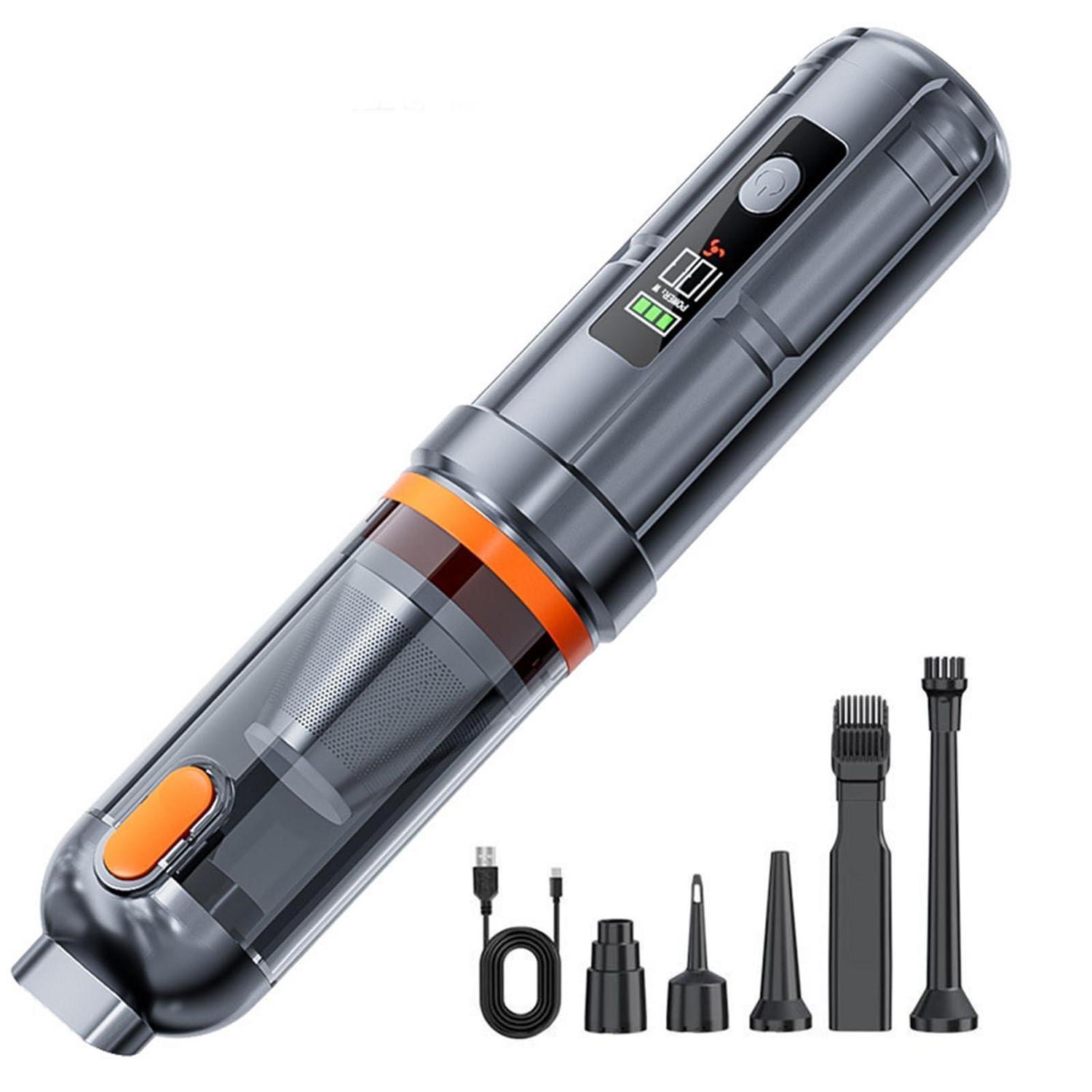 Akku Handstaubsauger 26000pa, Kabellos, 4-in-1, Mit Led-anzeige