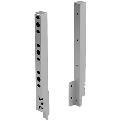 ArciTech Rückwandverbinder Set Höhe: 282 mm silber