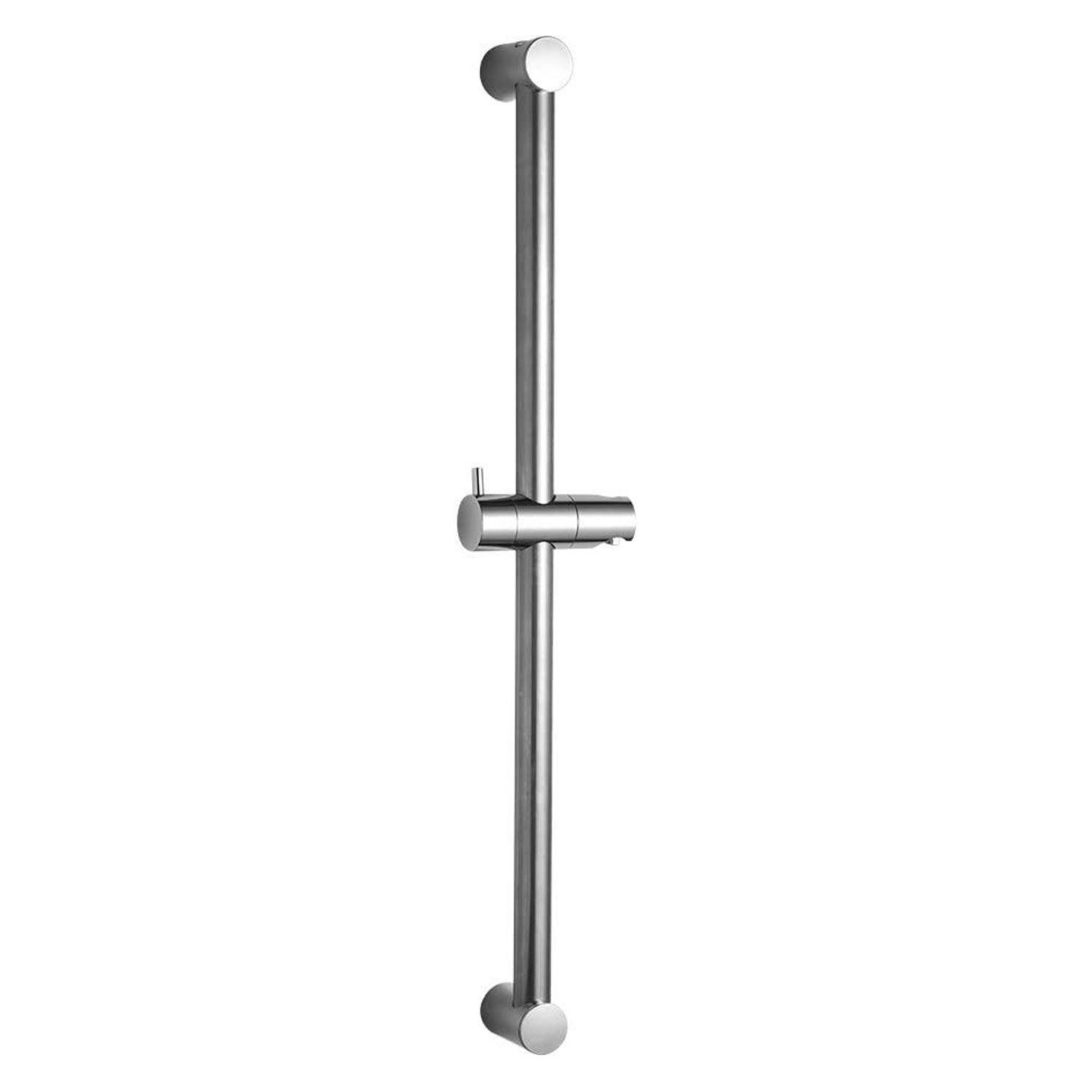 Duschstange 60 Cm Edelstahl Verstellbar Mit Halterung, Chrom