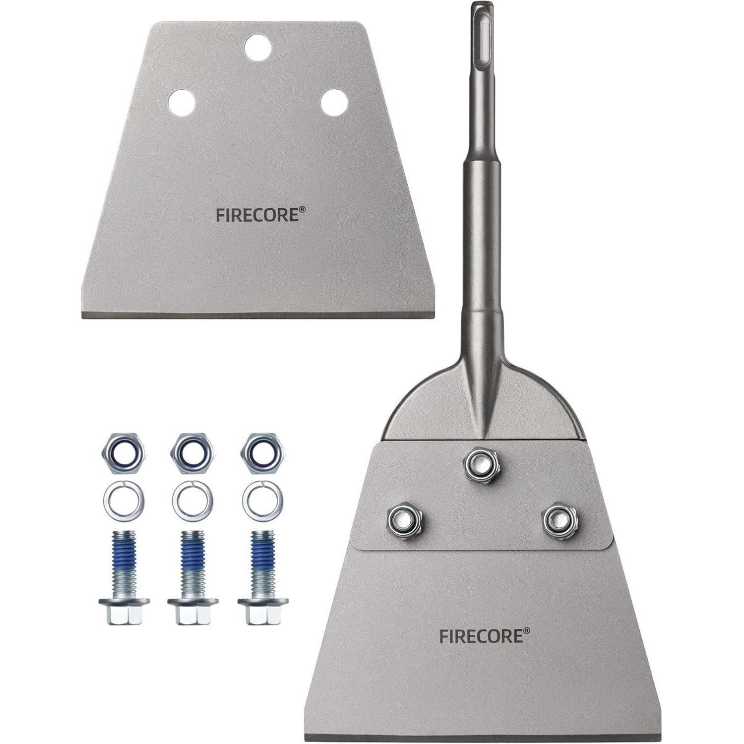 Spachtelmeißel Sds Plus 270mm Mit 130mm Breiter Klinge, Bodenschaber-set Inkl. Ersatzklinge