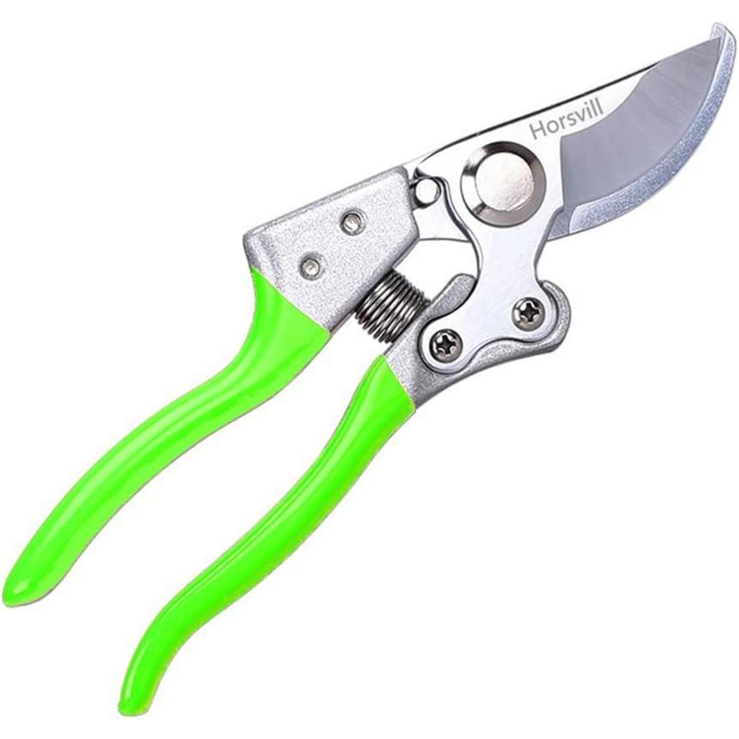Gartenschere Bypass Sk4 Stahl Mit Ergonomischem Griff Und Sicherheitsverriegelung