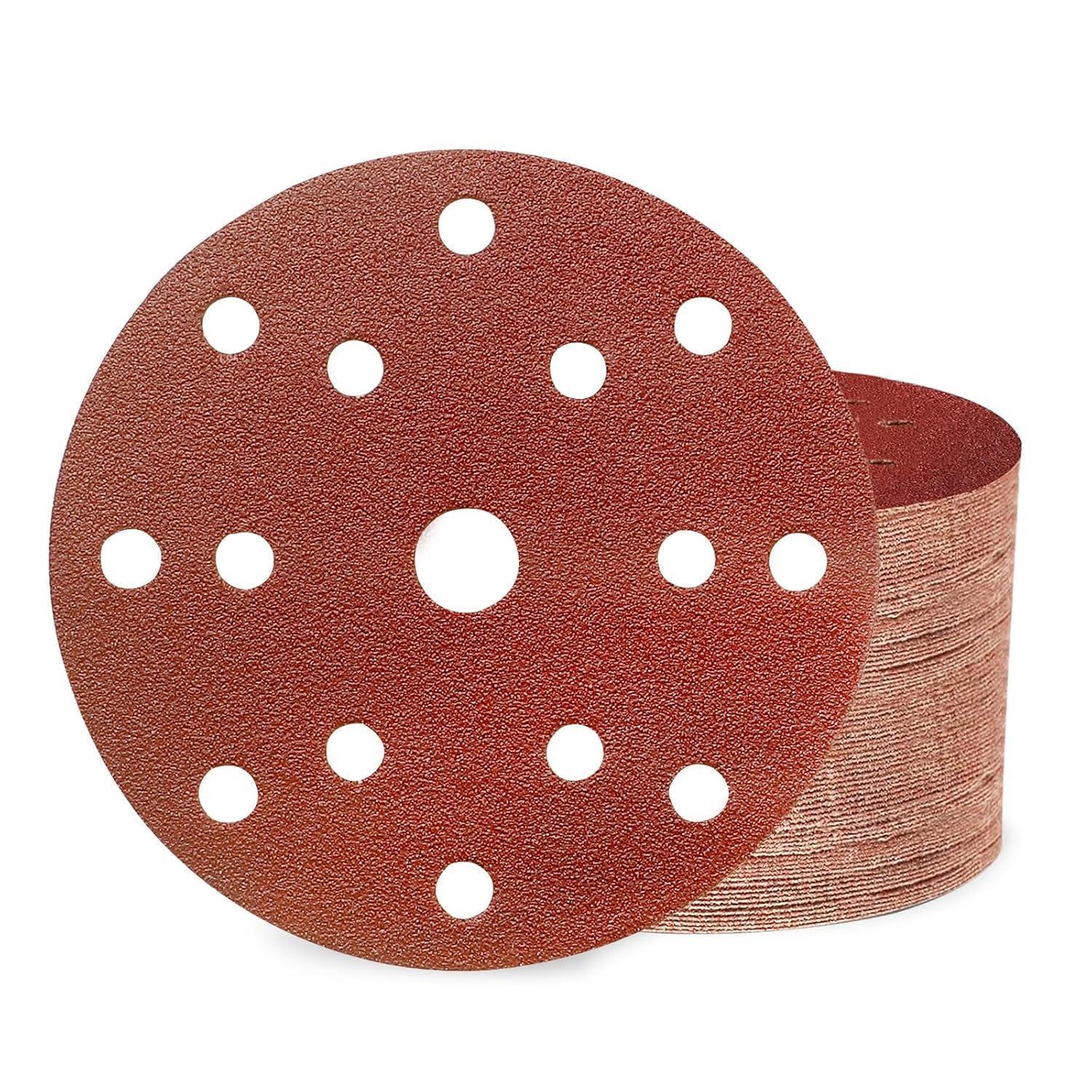Schleifpapier 150mm Klett 80 Körnung 50 Stück Für Exzenterschleifer