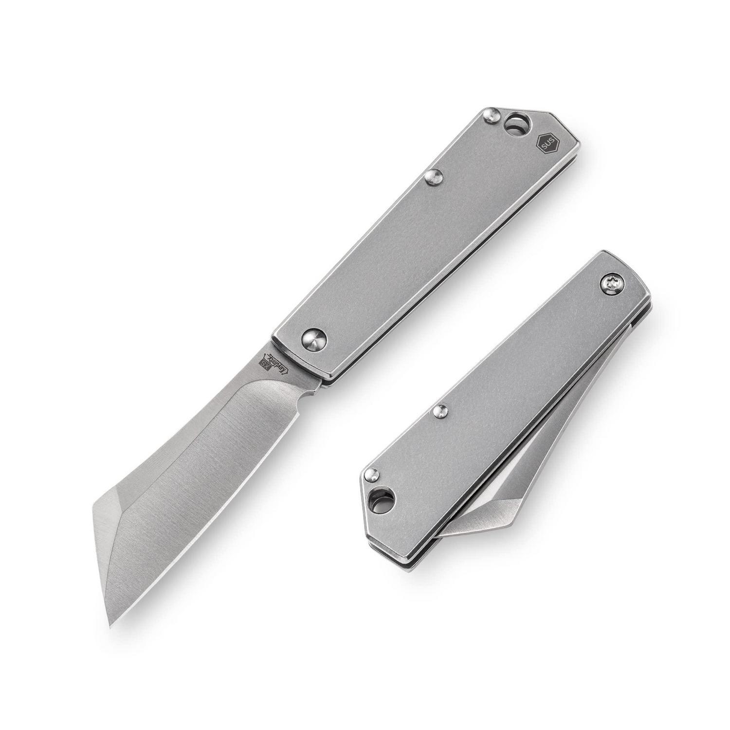 Kleines Klappmesser Aus Edelstahl, Edc Taschenmesser Für Damen Und Herren