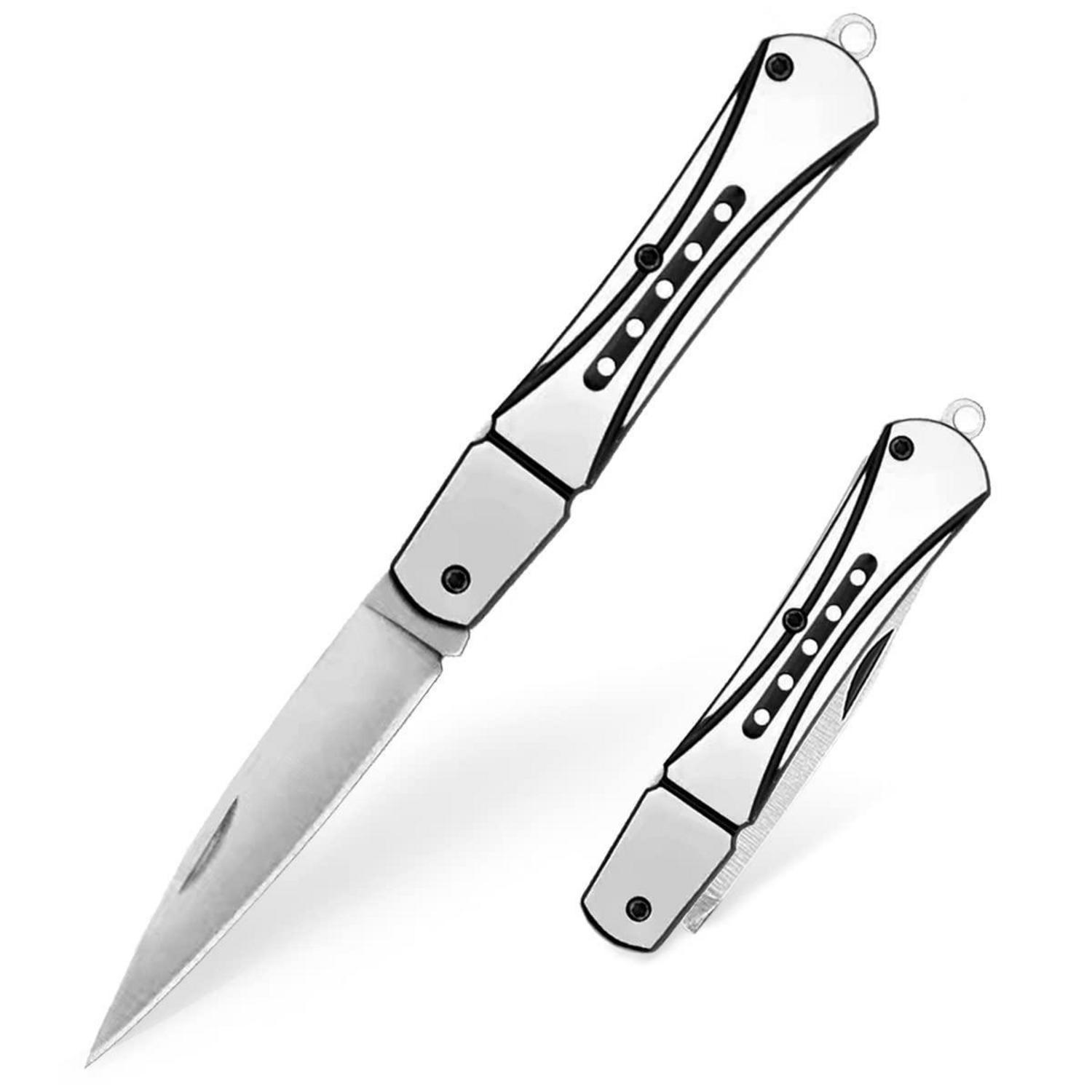 Klappmesser Mit Schlüsselring, Mini Taschenmesser, Ganzkörpermetall, Edc Für Outdoor Camping