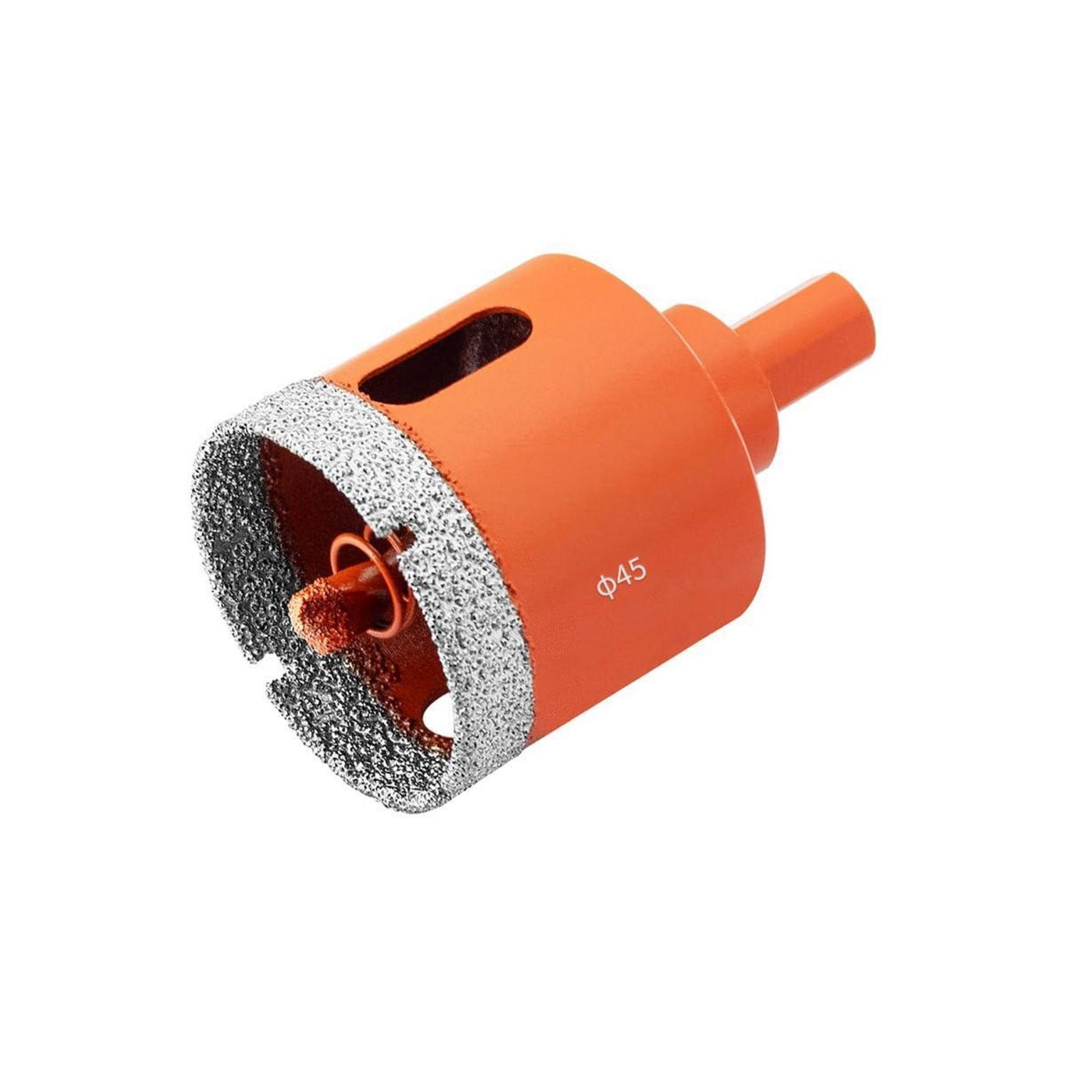 Diamant Lochsäge 45mm Mit Zentrierbohrer Für Fliesen, Glas, Granit