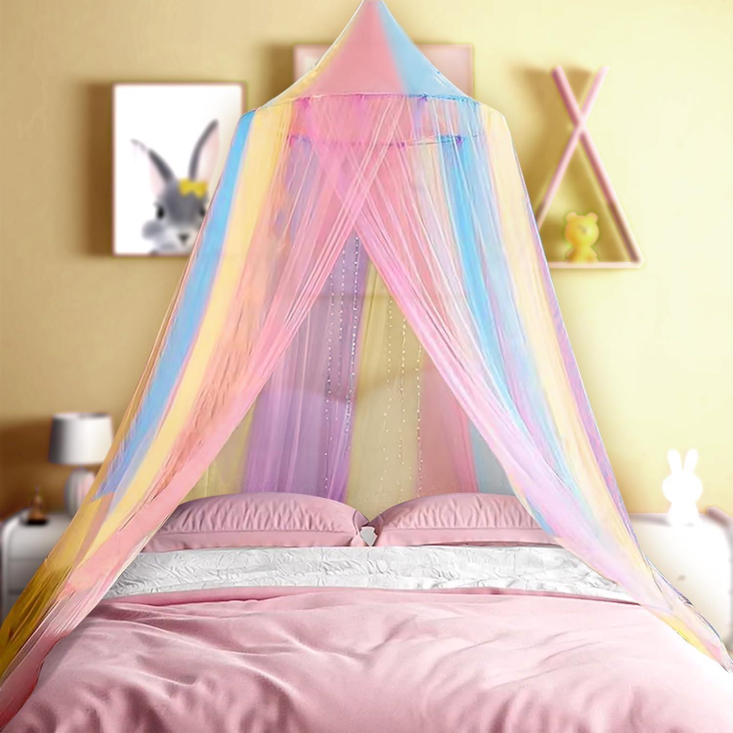 Moskitonetz Für Betten, Feinmaschig, Für Einzel- Und Doppelbetten, Camping & Zuhause