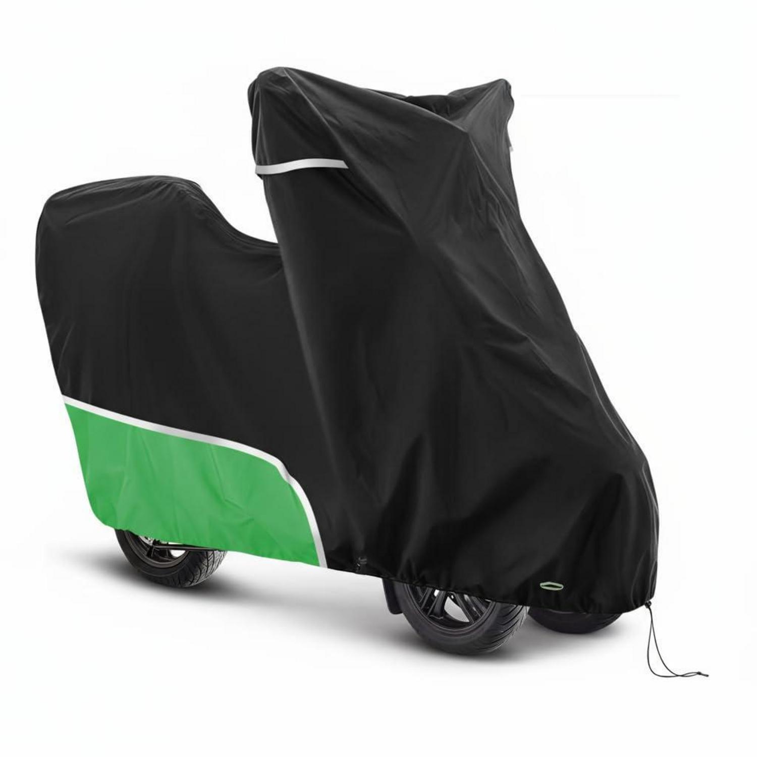 Motorradabdeckung Outdoor Mit Kofferraum, Wasserdicht, 420d Oxford, Für Piaggio Mp3