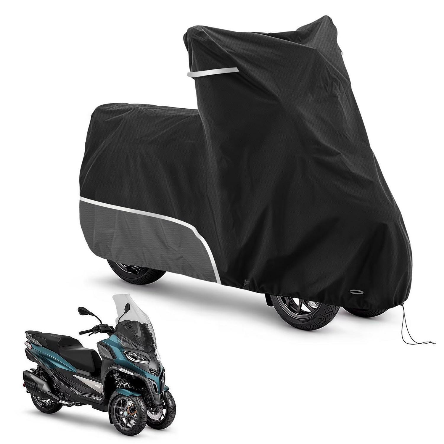 Motorradabdeckung Wasserdicht Für Piaggio Mp3 250-530, 420d Oxford, Outdoor