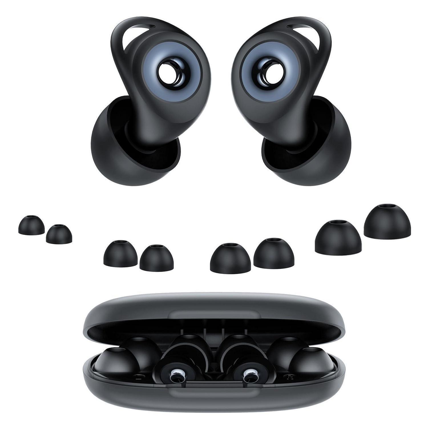 Ohrstöpsel Zum Schlafen, 45db Noise Cancelling, Silikon, 8 Stück In 4 Größen, Wiederverwendbar