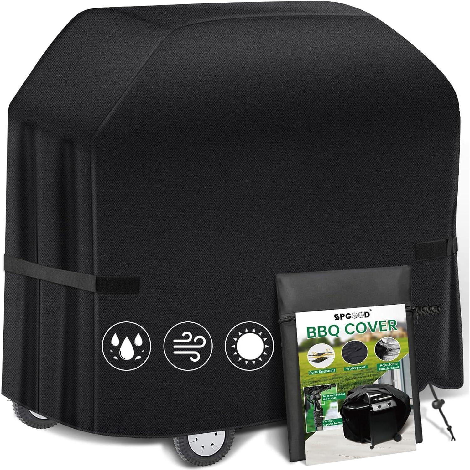 Grillabdeckung 147cm Wetterfest 420d Oxford Wasserdicht Winddicht Für Gasgrill
