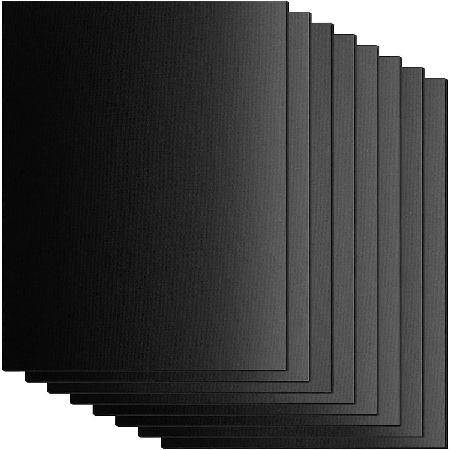 Grillmatten 8er Set 40x32 Cm Antihaft Wiederverwendbar Pfoa-frei Für Gasgrill Holzkohlegrill