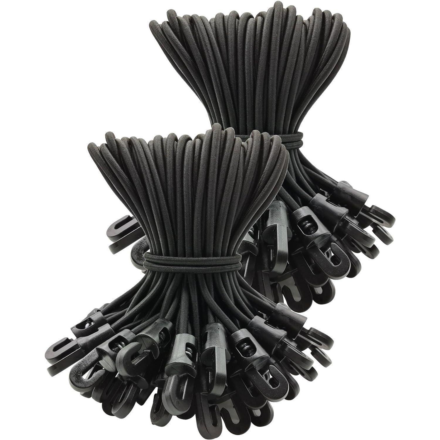Spanngummis Mit Haken 100 Stück - 15 Cm Expander Für Planen & Camping