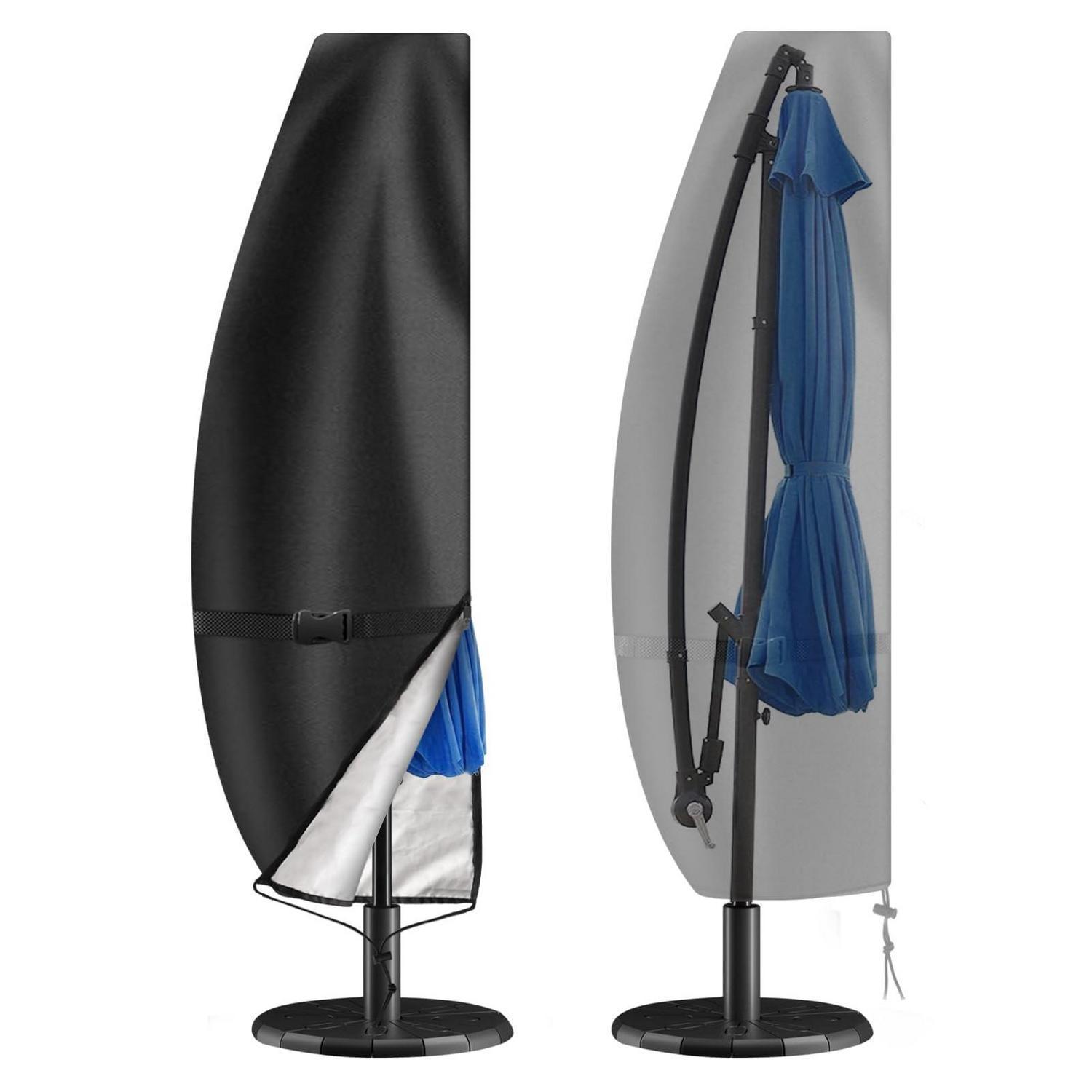 Ampelschirm Schutzhülle 280cm, Wasserdicht, Uv-beständig, 420d Oxford