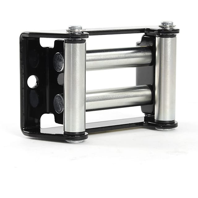 Rollenfenster für Seilwinden mit 907-1587kg, Windenfenster mit 4 Rollen Lochabstand 109mm, Seilrollenfenster - Xpotool