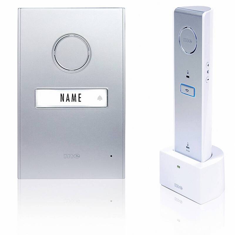 [neuwertig] B-ware M-e Modern-electronics Türsprechanlage Funk Komplett-set Adf-710 100m