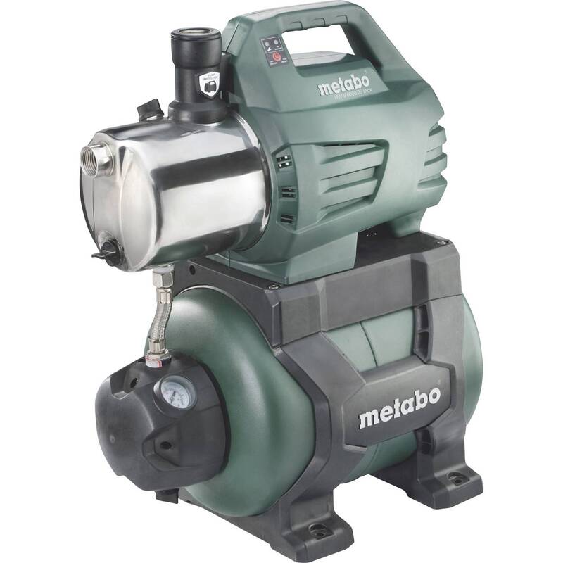 [neuwertig] B-ware Metabo Hauswasserwerk Hww 6000/25 Inox 230v 6000l/h Handpumpe Gartenpumpe 24l