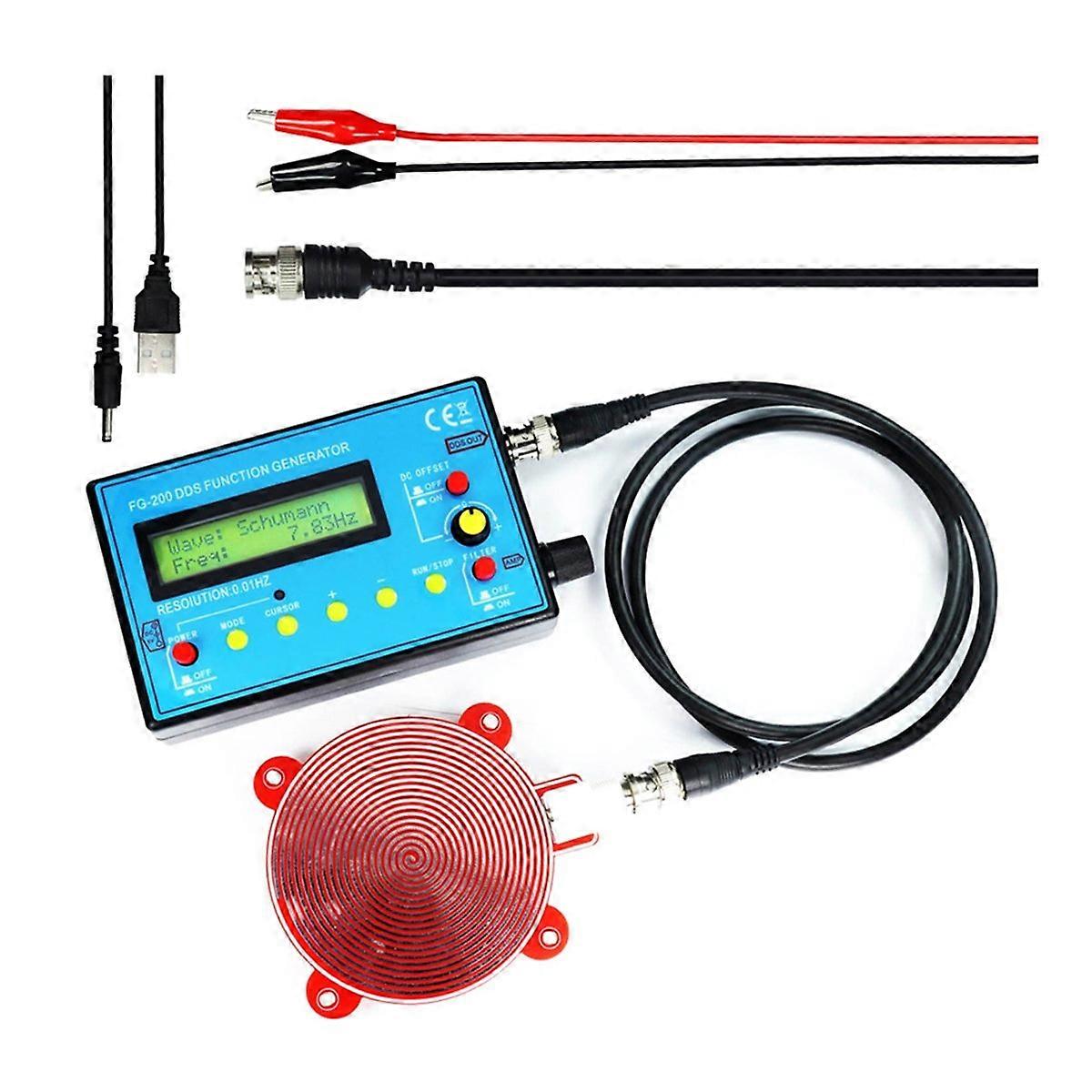Funktionssignalgenerator Fg-200dds, Frequenzmesser 0,01 Hz - 500 Khz, 7,83