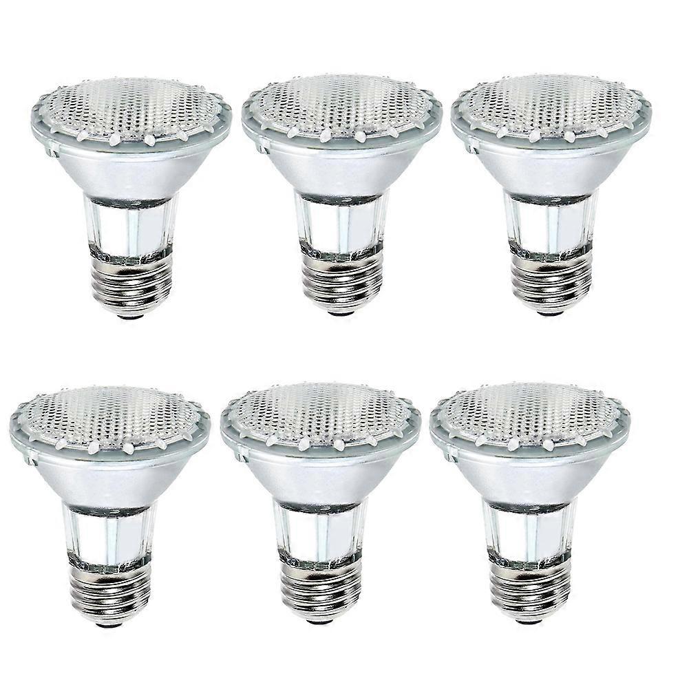 Par20-halogenlampe, 50 W, 120 V, 6er-pack Par20-scheinwerfer, 50 W, Dimmbar, Warmweiß