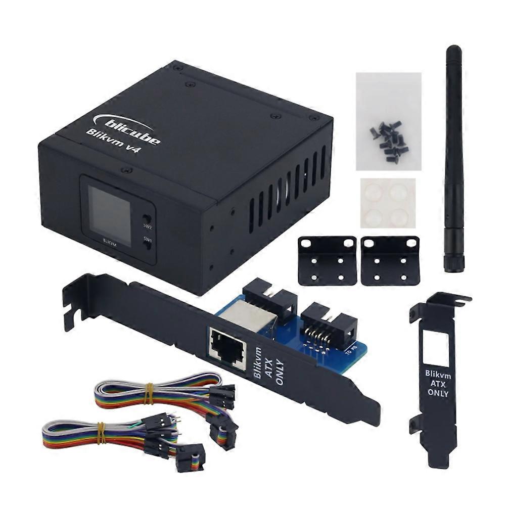 Blikvm V4 Allwinner H313 Soc Kvm Over Ip Poe Hdmi-kompatibel, Video-looping Über Pikvm Rtc, Videoaufnahme, Plug & Play