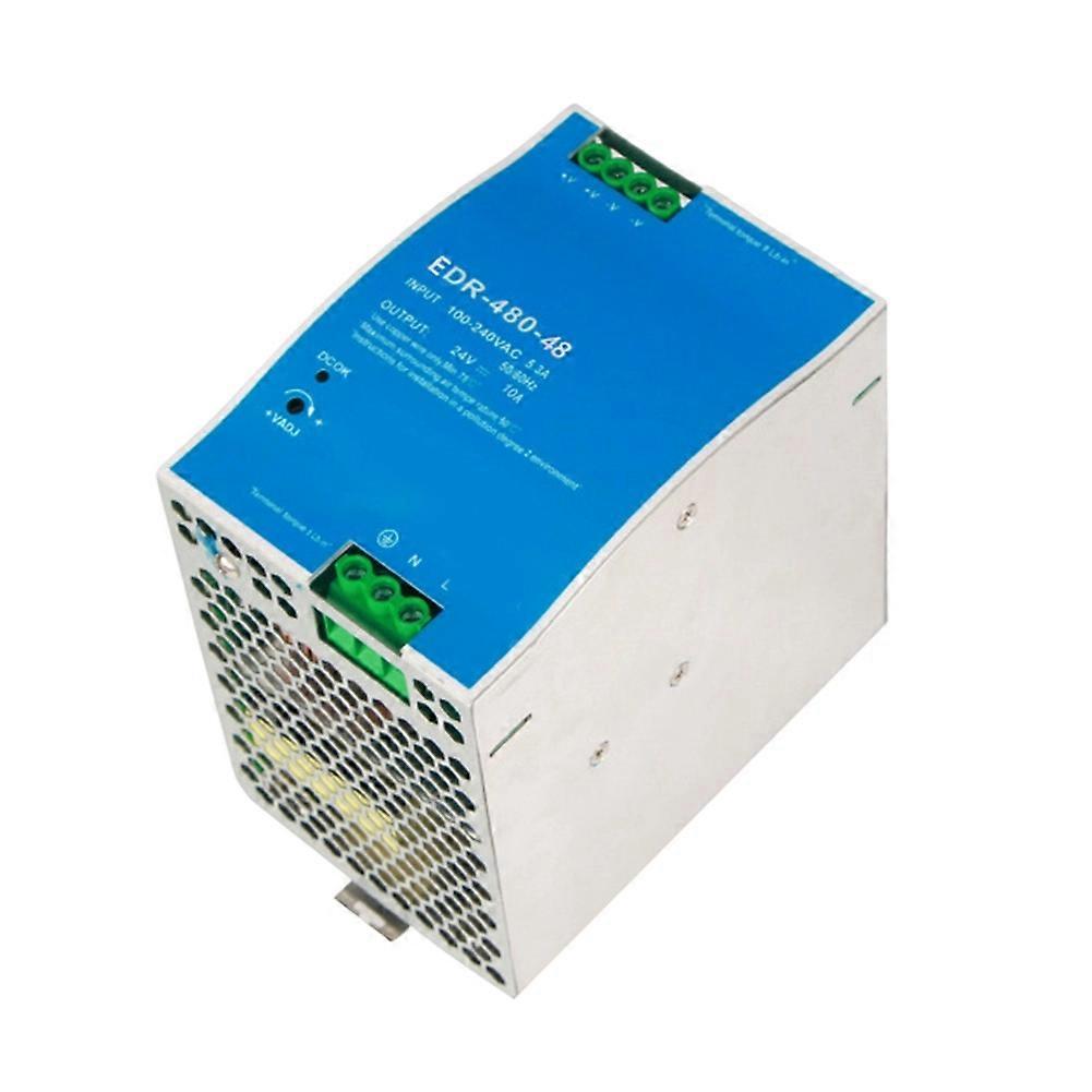 Edr-480w-48v Din-schienen-schaltnetzteil Mit Reinkupfertransformator / Stabile Ausgangsleistung / Hohe Störfestigkeit