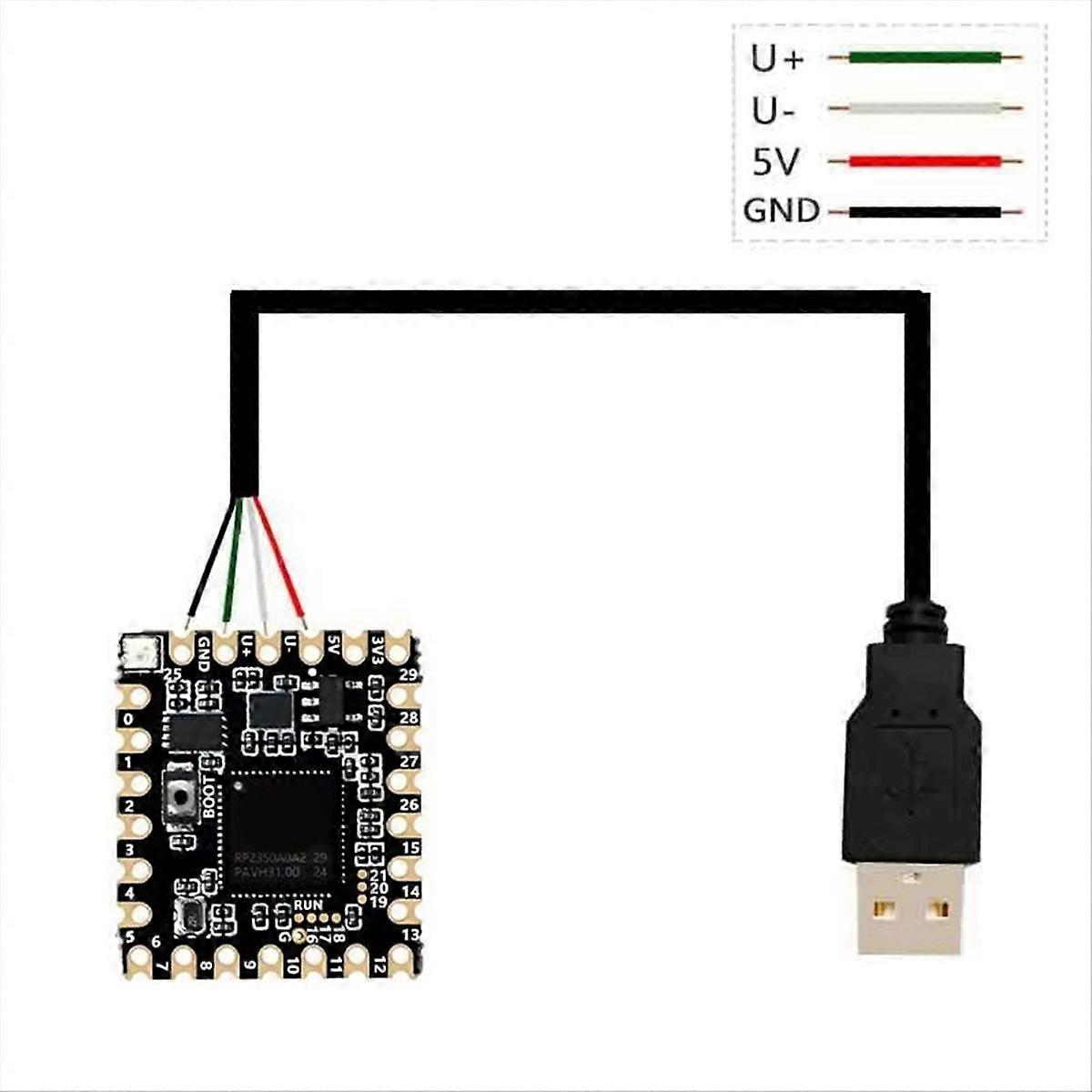 Für 2 Rp2350 Core A Entwicklungsboards Rp2350a Rp2350-core-a, Rp2350-core-a-kit-soldered