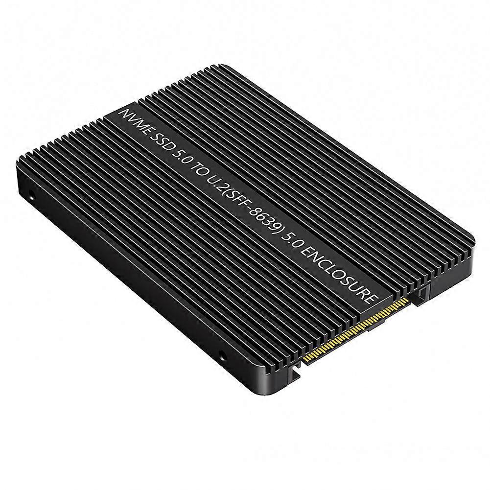 Nvme 5.0 Zu U.2 Ssd-adapter (sff-8639) Für 2,5"-ssds Mit Wärmeleitpad, Wandelt Eine M.2 Nvme Ssd In Eine U.2 Ssd Um. Nicht Sata-kompatibel.