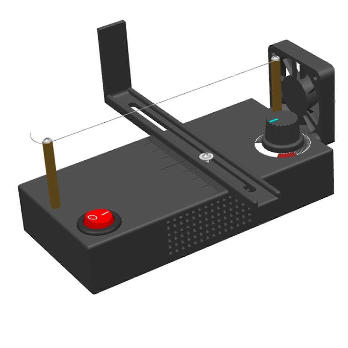 Kleine Bandschneidemaschine Für Handgefertigte Haaraccessoires, Baumwollbandschneider, Absaugventilator, Eu-stecker