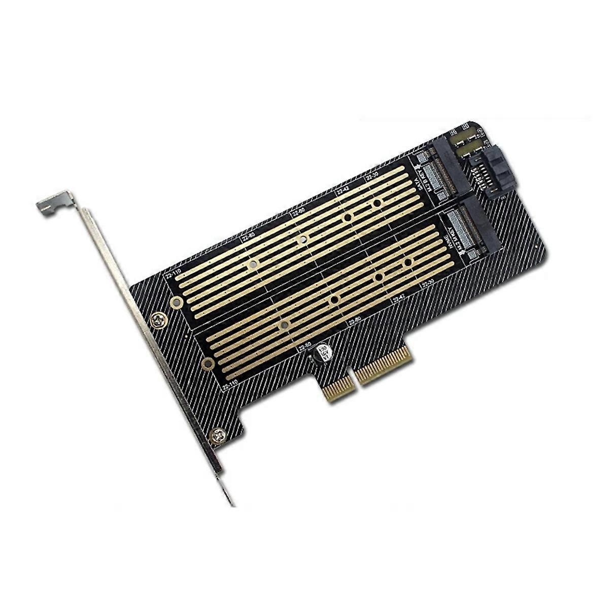 Pci Express M.2 Dual-protokoll-adapterkarte Für M.2 Nvme- Und Ngff-ssds Mit M-key Und B-key